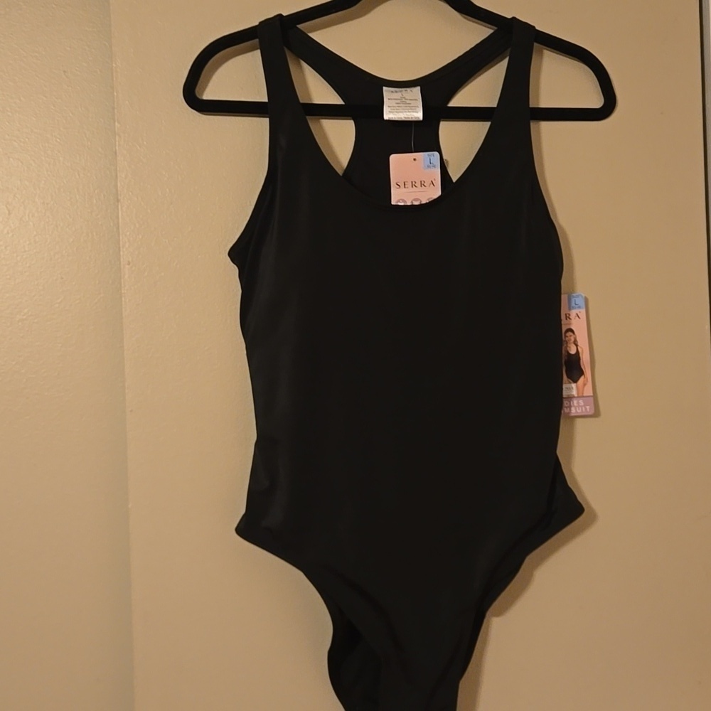 Serra Ladies Racer Back Swimsuit Size Large NWT